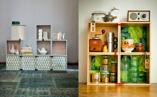 Come fare i contenitori-libreria modulari
