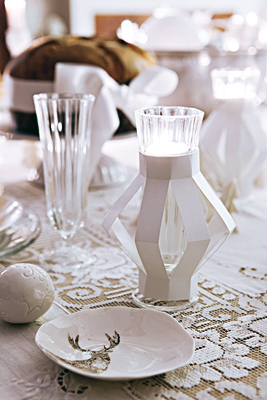 White Xmas: la lanterna di carta da scaricare