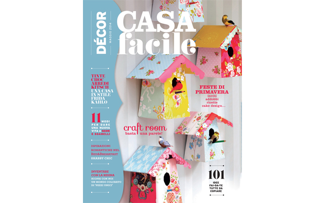 Le casette décor per gli uccellini