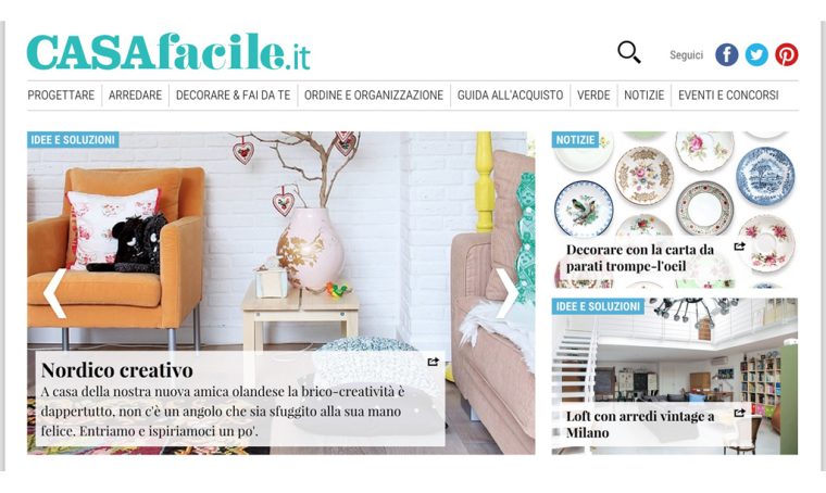 CASAfacile.it: sono abituata agli inizi.