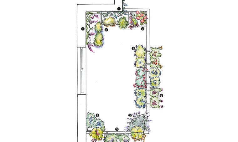 Fiori e privacy sul terrazzo in città!