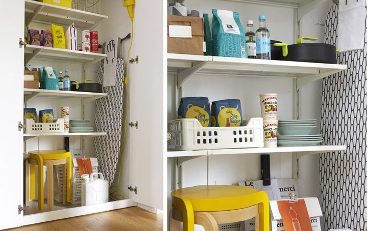 Lavanderia e dispensa sempre in ordine