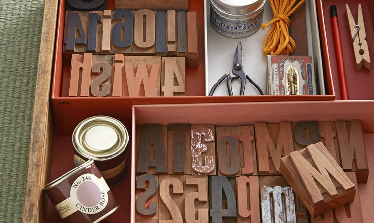 Decora con i timbri vintage