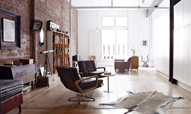 Loft con mattoni a vista
