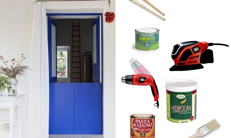 Come ridipingere la porta: restyling fai da te