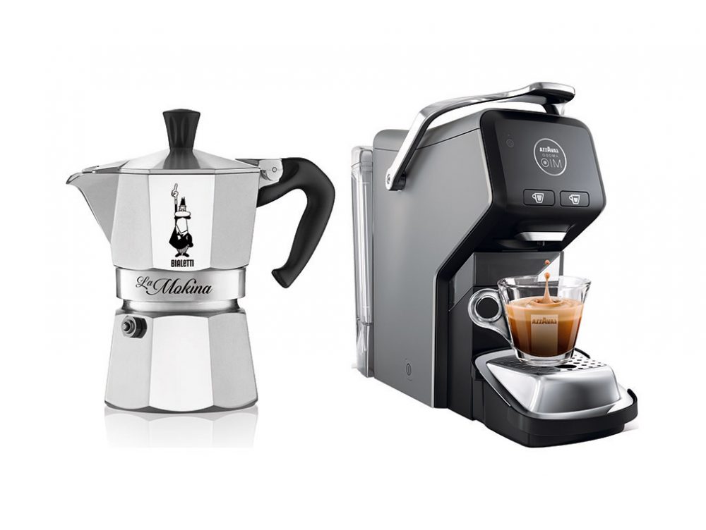 Moka contro capsule: da che parte stai?
