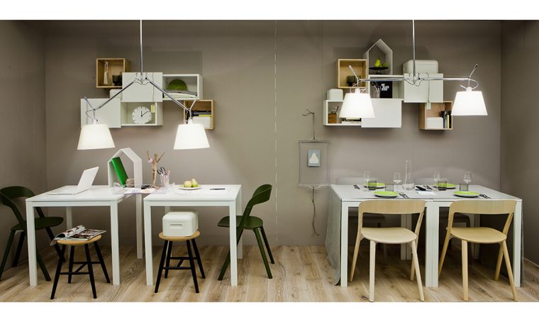 Stanze doppio uso: sala da pranzo e studio