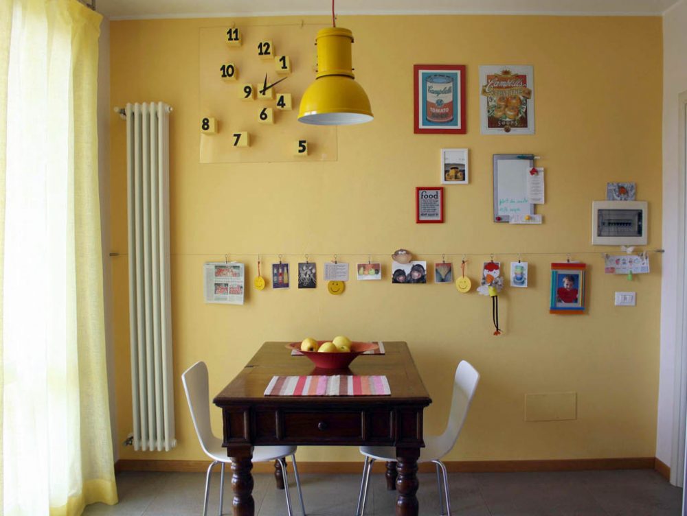 Pareti colorate e idee fai da te