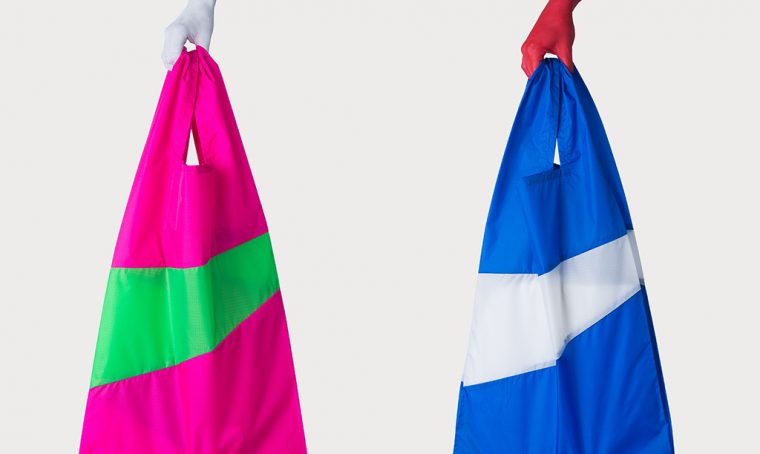 Prova le shopper fatte con la tela degli aquiloni!