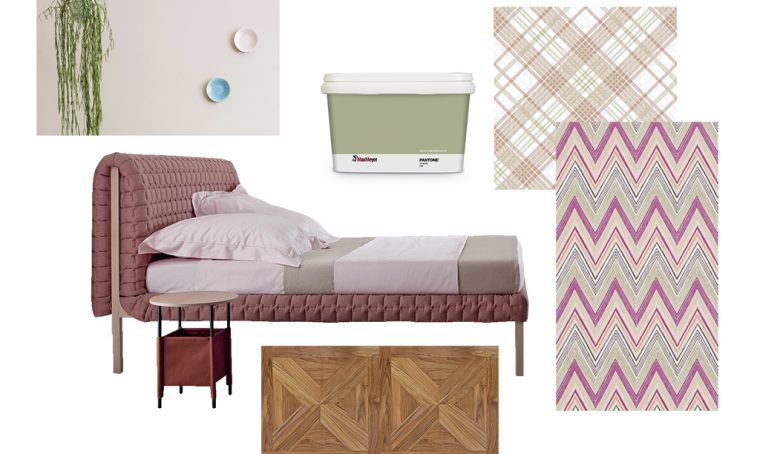Come abbinare colori, decori e texture in camera da letto