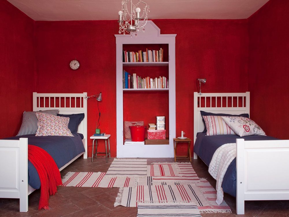 Un tocco di rosso!