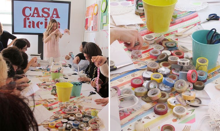 Il lato creativo del cartone: workshop con le blogger