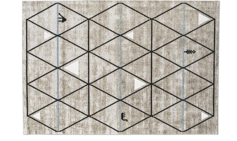 13 tappeti geometrici per dare carattere al soggiorno