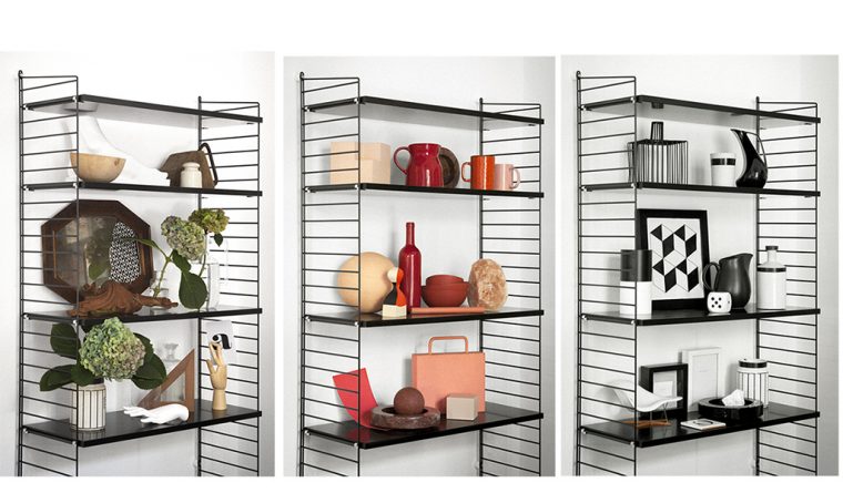3 idee da copiare per riempire mensole e librerie