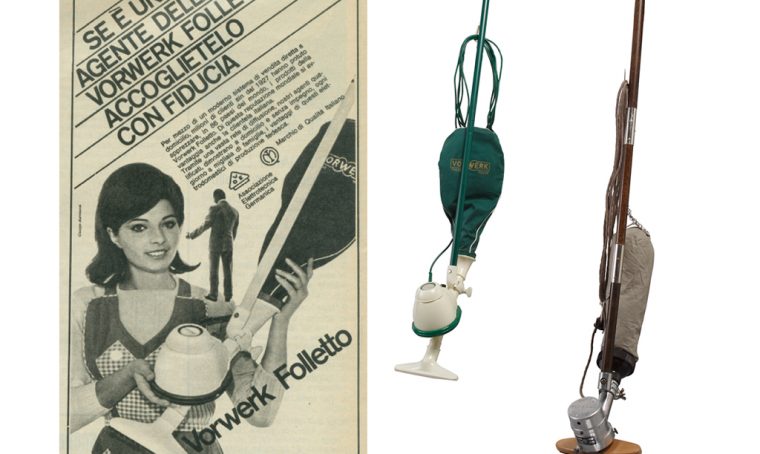 La storia curiosa dell'aspirapolvere Folletto al fuorisalone