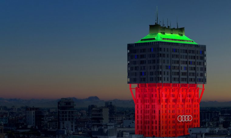 Ingo Maurer illumina la Torre Velasca
