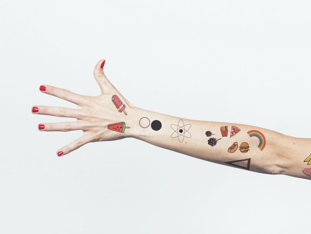 Idee décor… per la pelle! Tatuaggi temporanei personalizzati