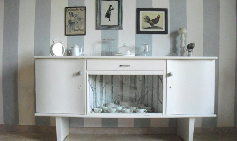 Come ridipingere e decorare una vecchia credenza