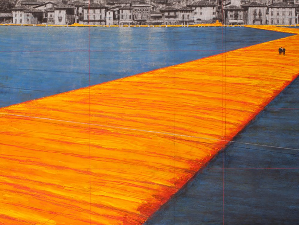 Floating piers: l'installazione di Christo sul lago d'Iseo