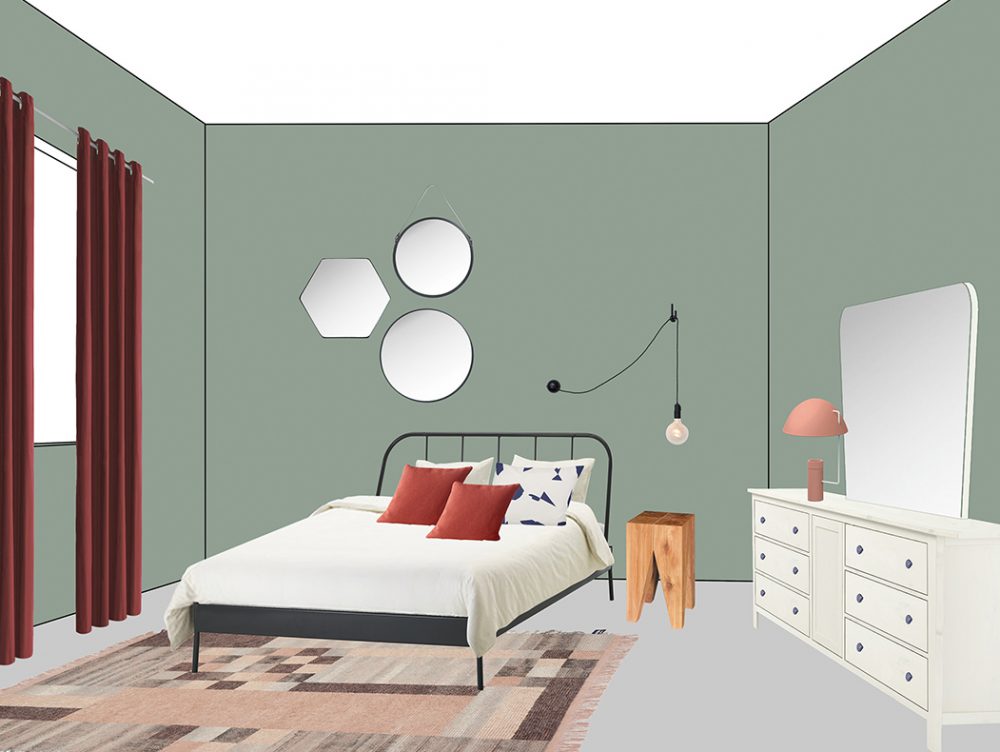 Dipingere la vecchia cassettiera per un look più moderno