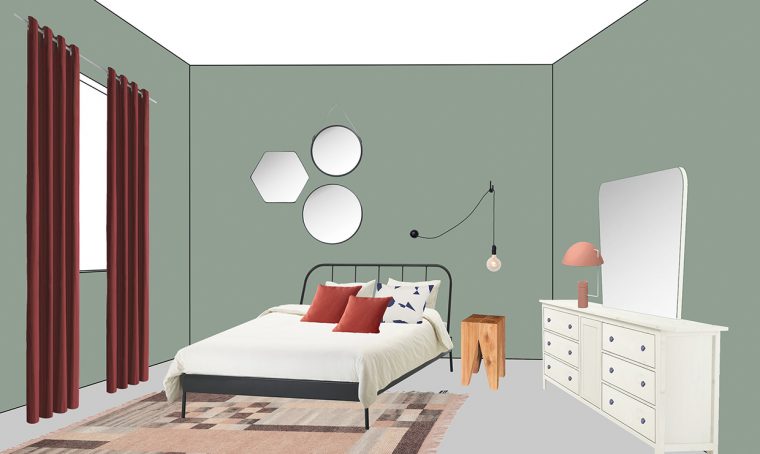 Dipingere la vecchia cassettiera per un look più moderno