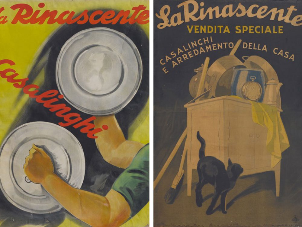 I manifesti storici della Rinascente sono online