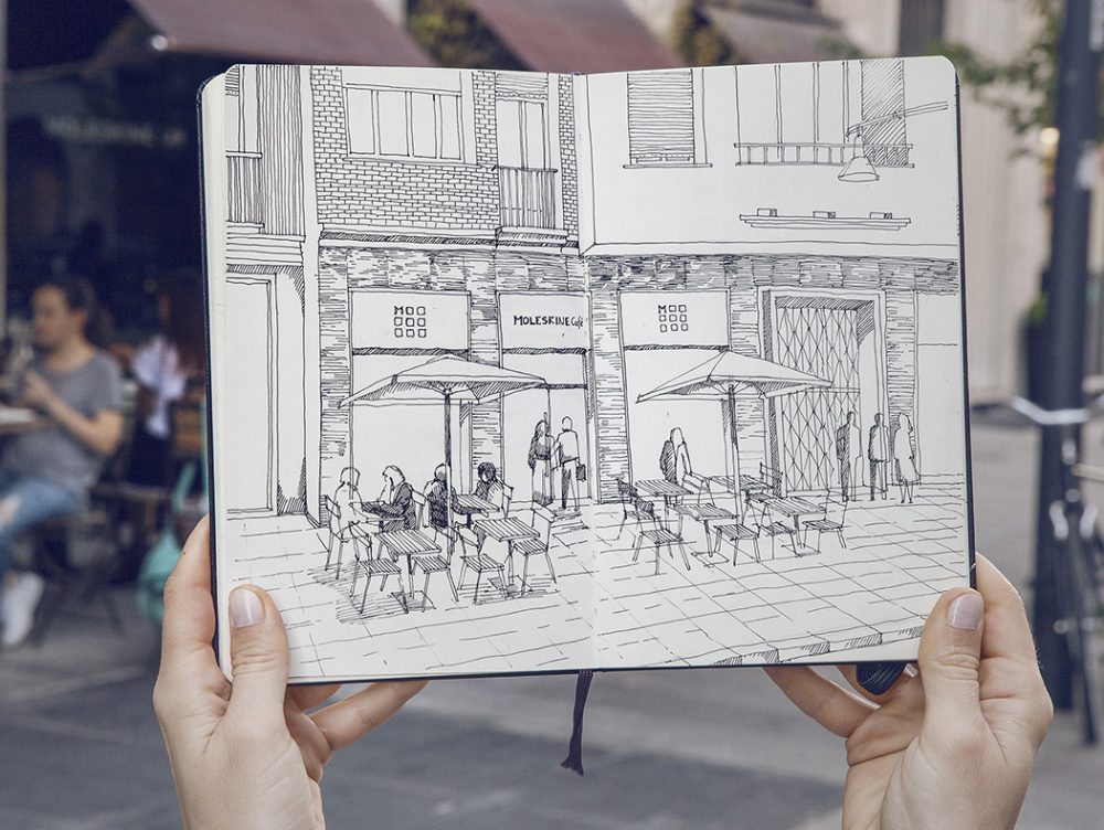 A Milano apre il primo Moleskine Café