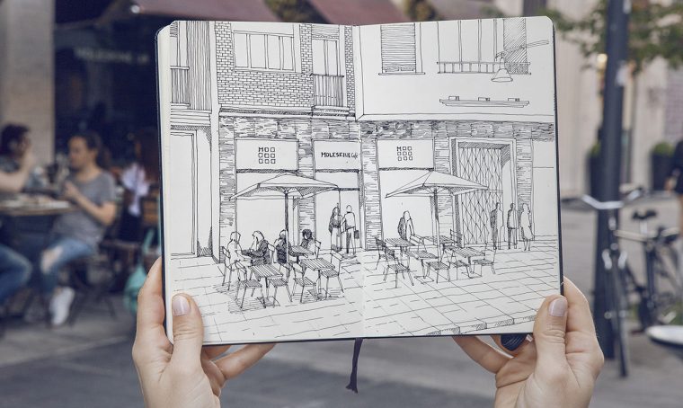 A Milano apre il primo Moleskine Café
