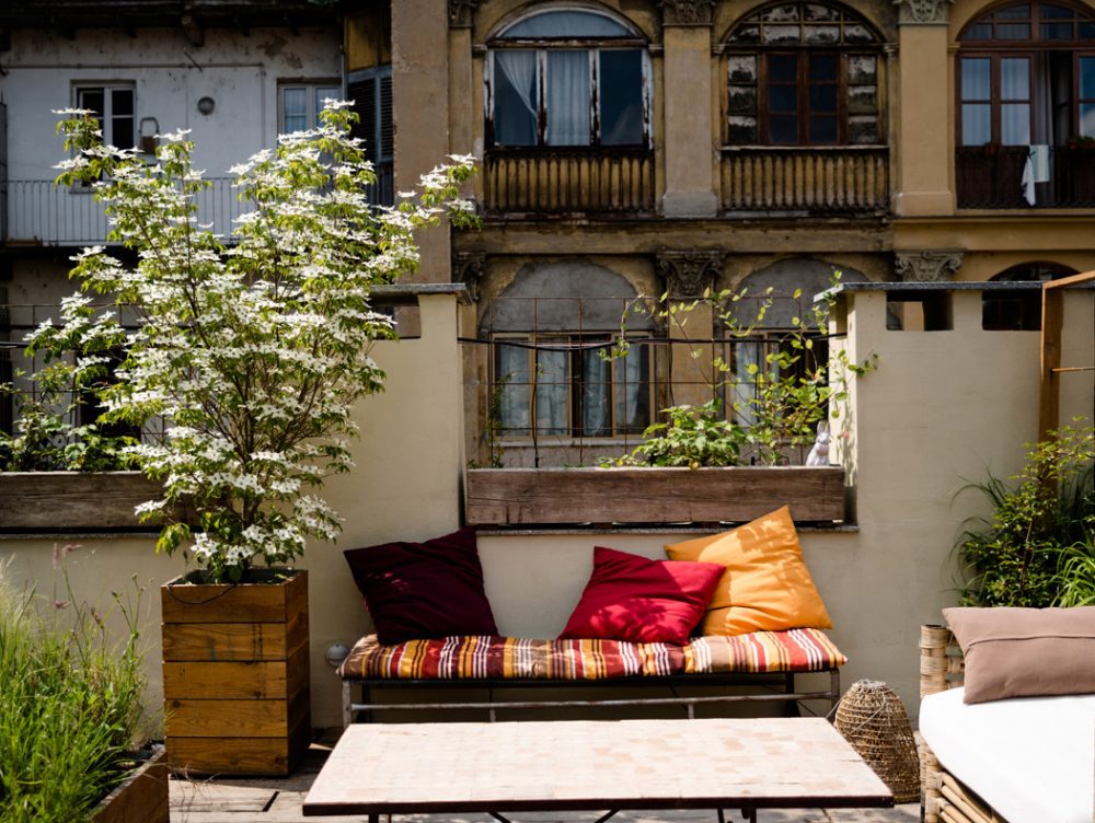 Un giardino ecosostenibile sui tetti di Torino