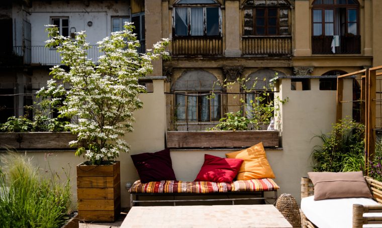 Un giardino ecosostenibile sui tetti di Torino