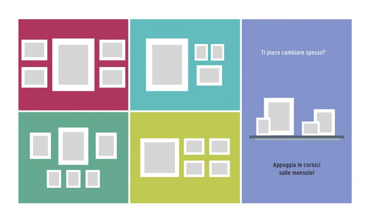 Come appendere i quadri: 10 idee da copiare