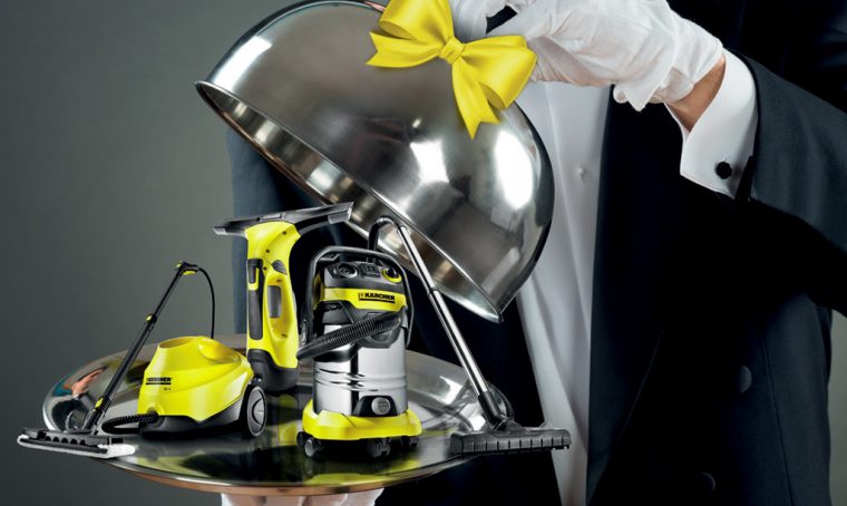 Con Kärcher “il pulito è servito”