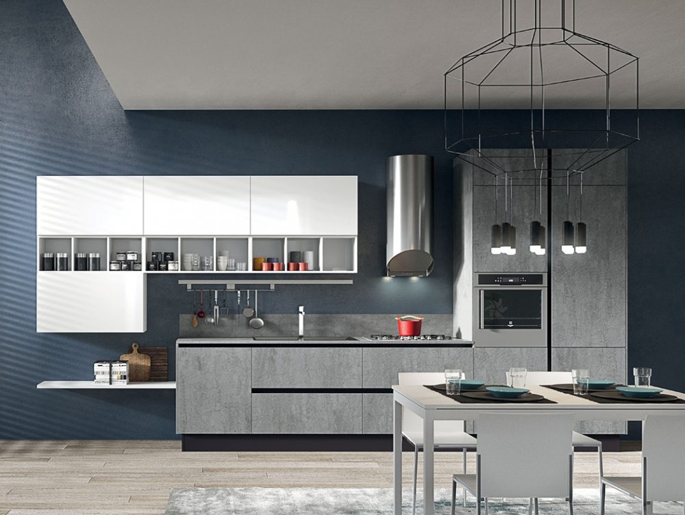 Piano di lavoro in cucina: il grès