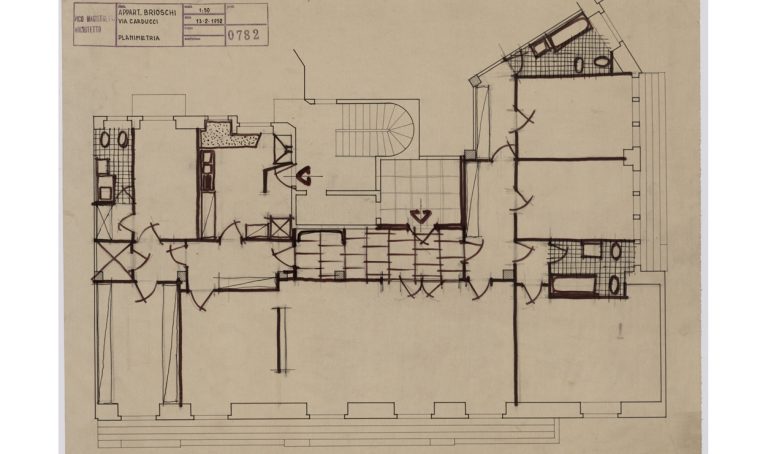 "Interni milanesi": disegni e progetti di Vico Magistretti