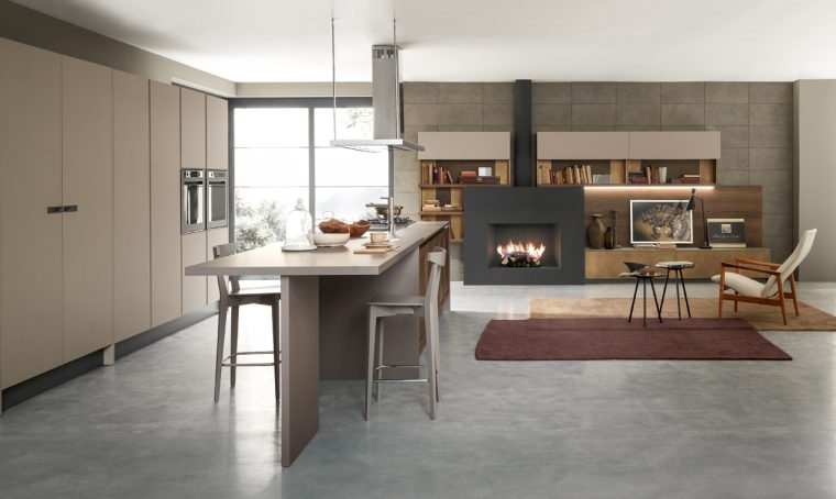 La cucina minimal è 100% conviviale