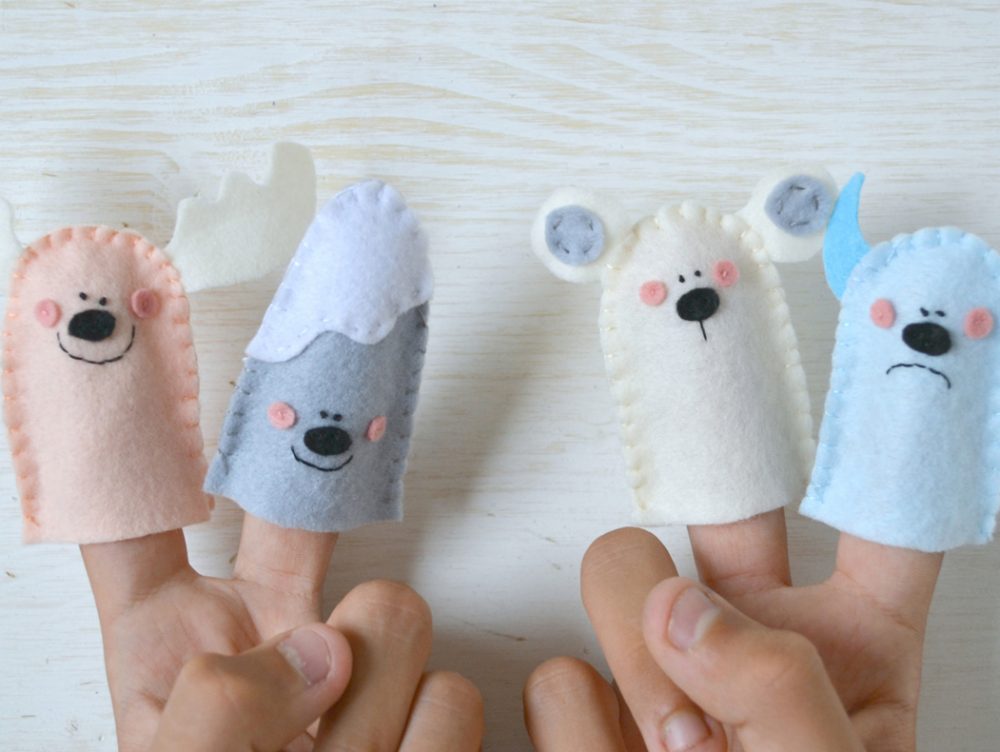 Come fare simpatiche marionette da dita per i bambini