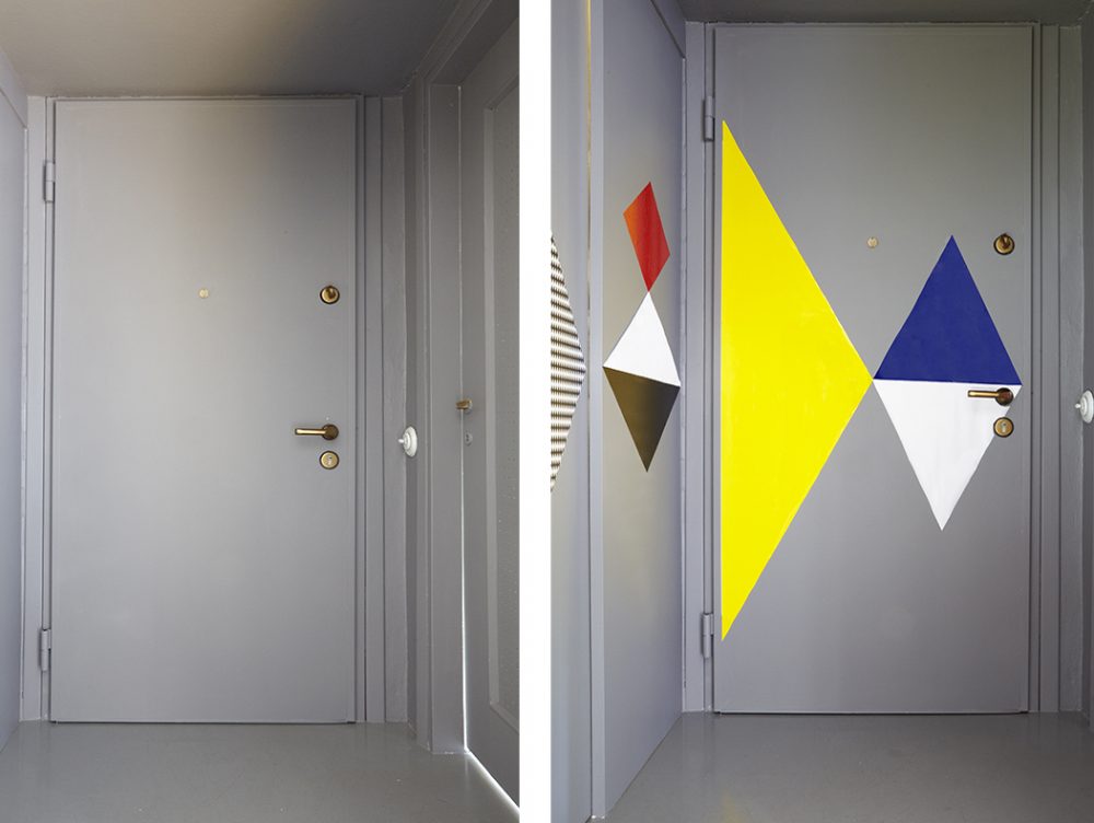 Come decorare la porta blindata