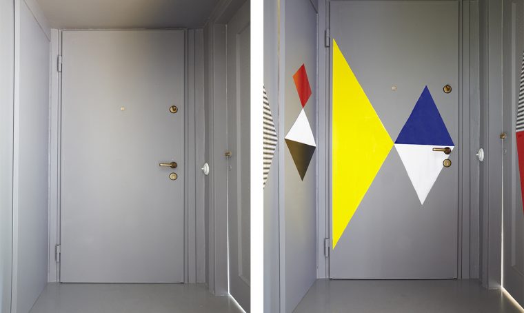 Come decorare la porta blindata