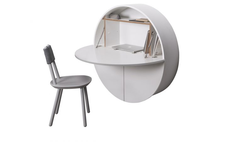Uno scrittoio a ribalta come (mini) home office! 