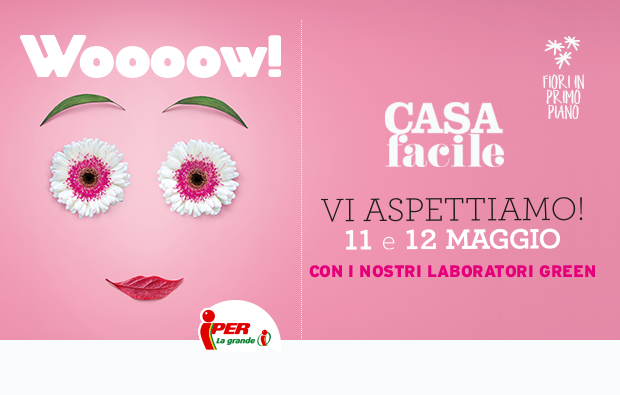 Da Iper laboratori creativi gratuiti con il team di CasaFacile!
