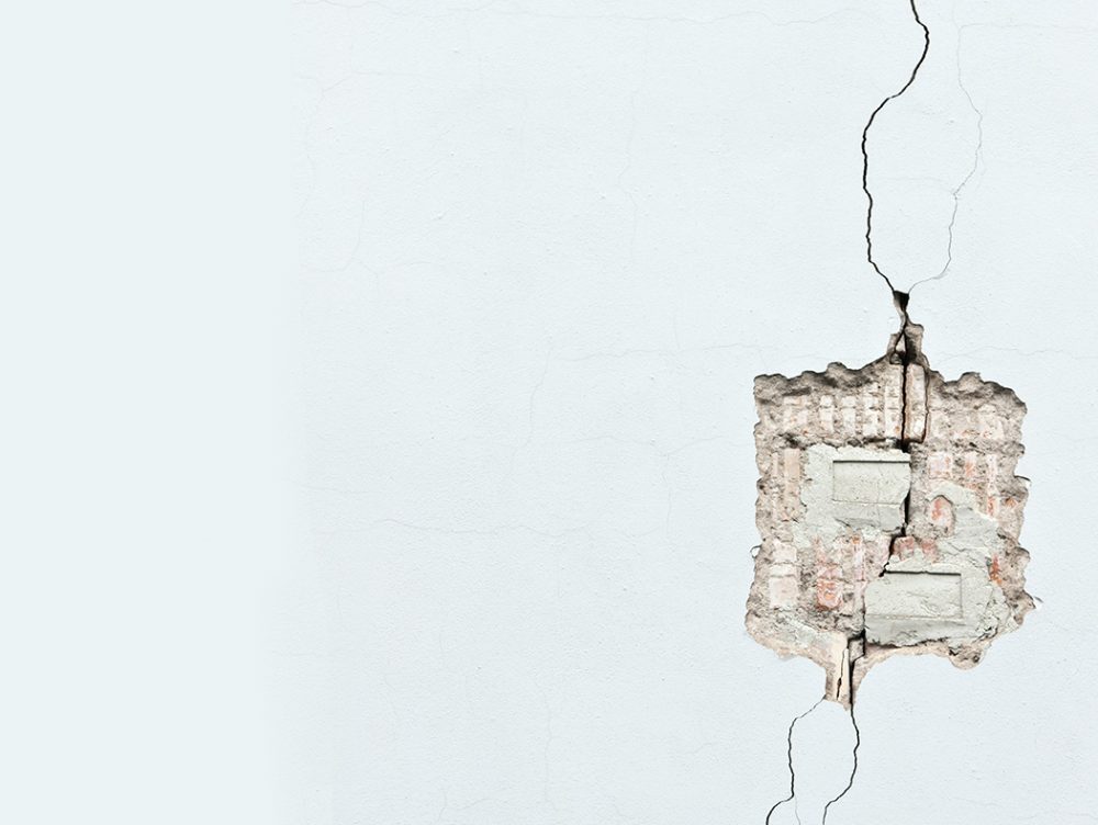 Crepe nel muro: cosa fare
