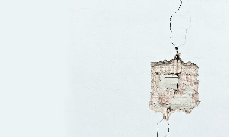 Crepe nel muro: cosa fare