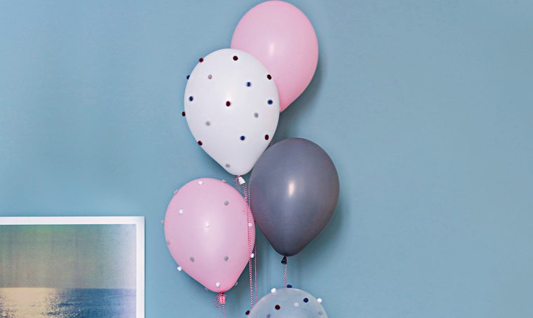 Decorazioni per la festa: palloncini fai-da-te
