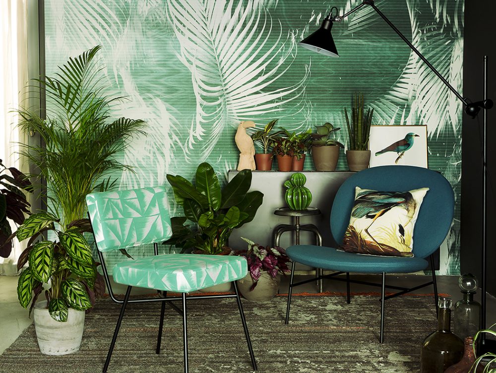 Arredi e accessori in stile tropicale