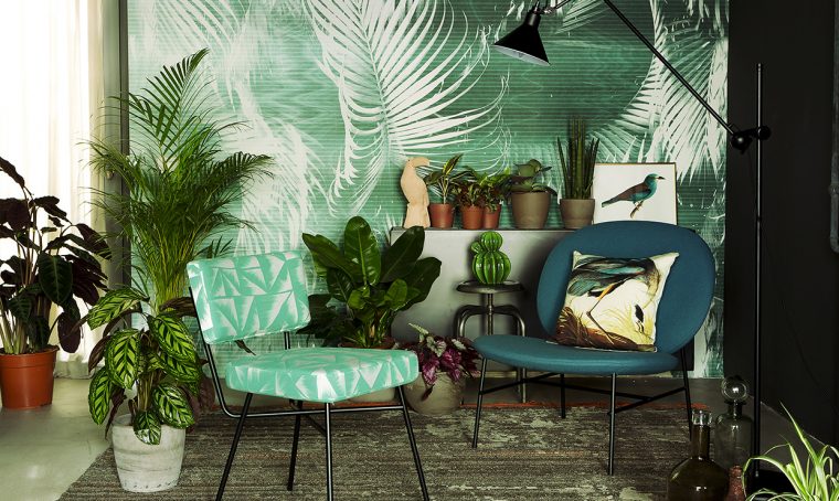 Arredi e accessori in stile tropicale