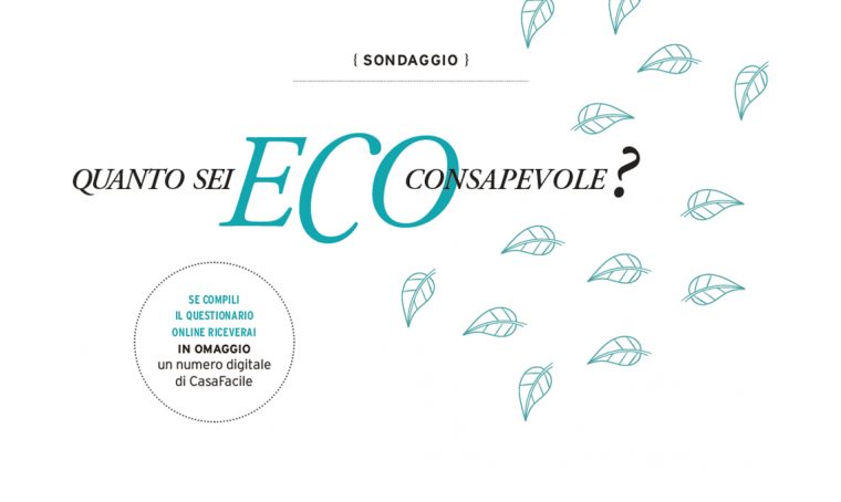 Quanto sei eco-consapevole? Rispondi al sondaggio
