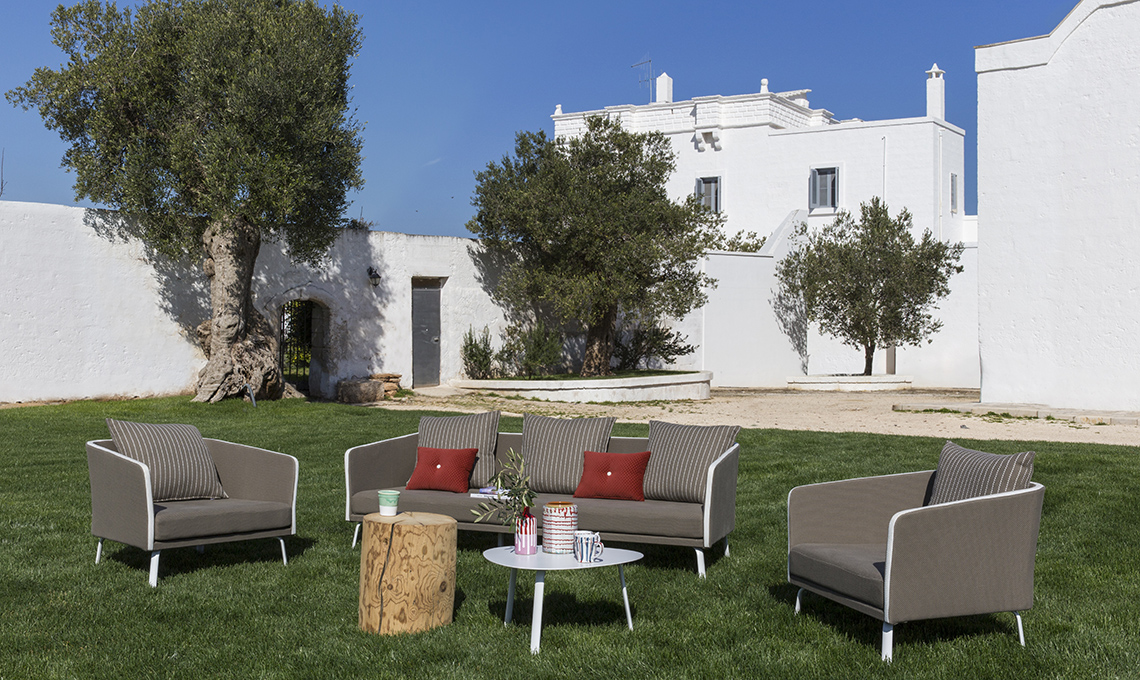 Giardino masseria Raoul Bova Puglia
