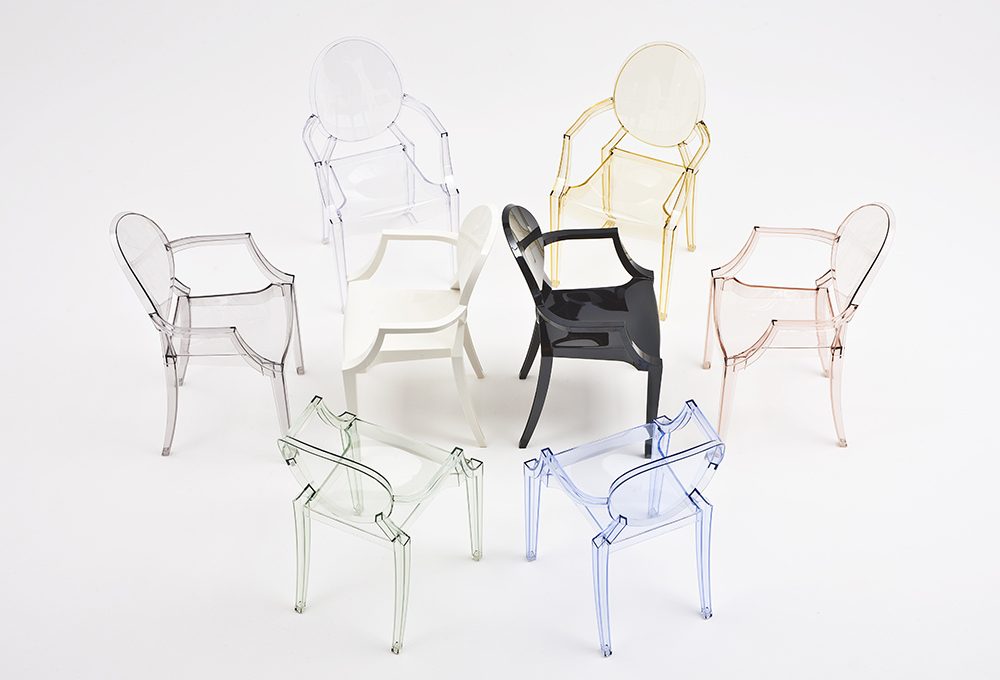La sedia Kartell ‘Louis Ghost’ di Philippe Starck