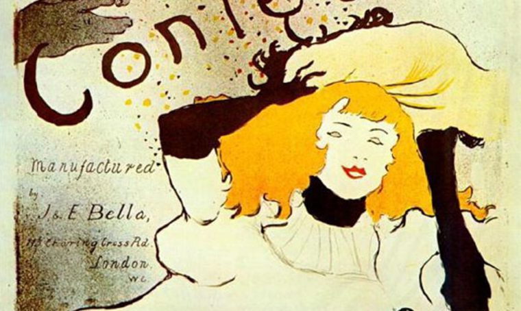 Arredare con i manifesti di Toulouse-Lautrec