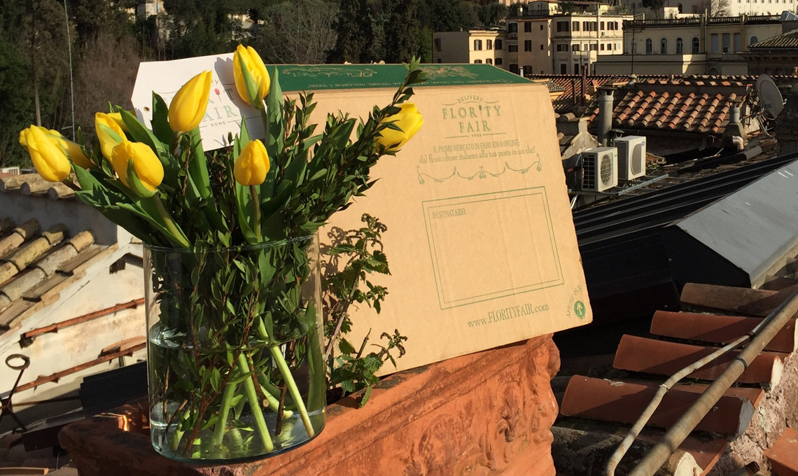 La box di fiori che arriva direttamente a casa / florityfair.it